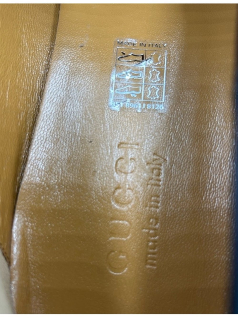 Gucci JORDAAN horse bit loafers size 13 made in Italy - Picture 4 of 7